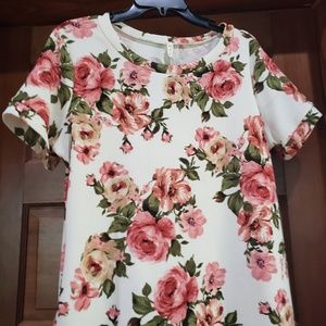 Dress-at knee length